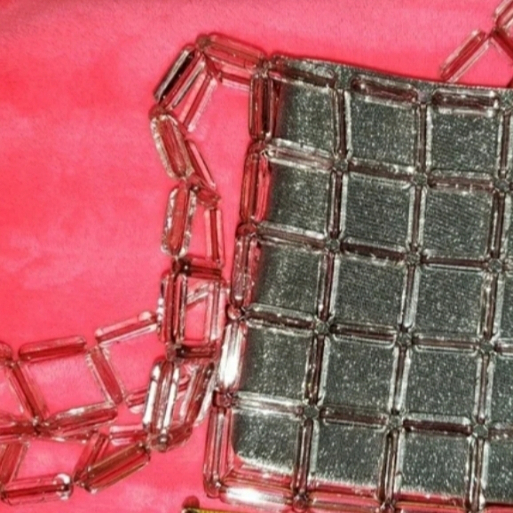 VINTAGE 1990's LUCITE PURSE